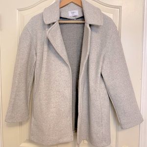 Zara grey wool coat